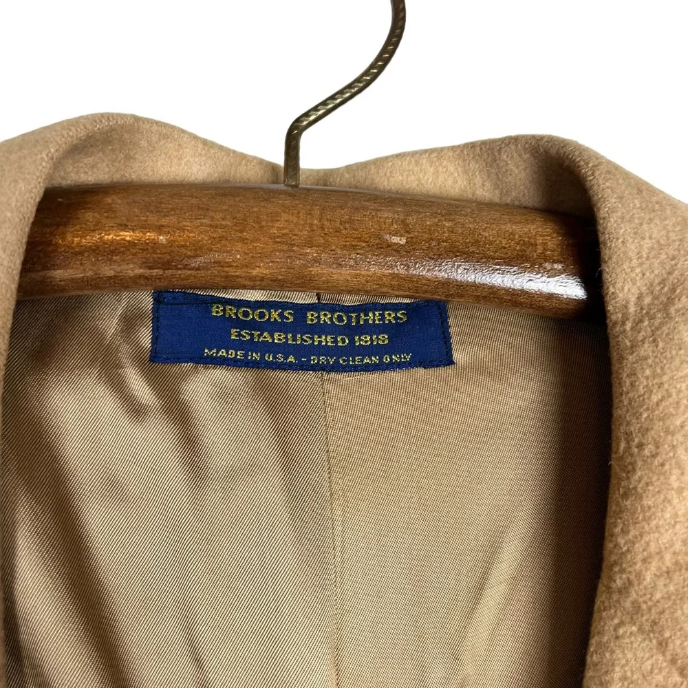 Brooks Brothers 100% camel hair men’s‎ blazer MADE IN USA  SZ 46